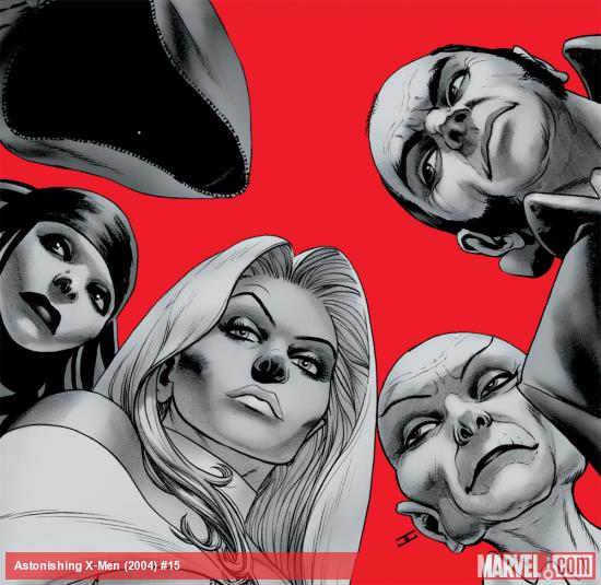 Emma Frost and the Hellfire Club in Astonishing X-Men: Torn