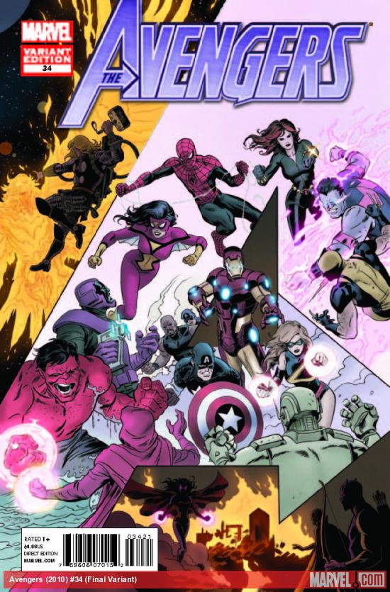 AVENGERS 34 FINAL VARIANT