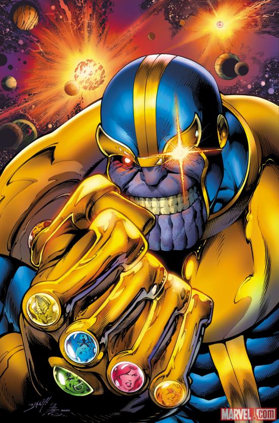 Thanos by Mark Bagley