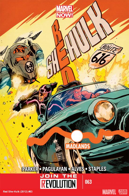 cover from Red She-Hulk (2012) #63