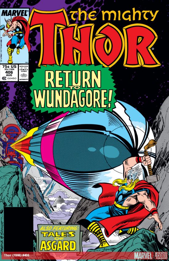 Thor (1966) #406 Cover