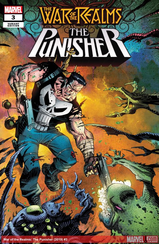 War of the Realms: The Punisher (2019) #3 (Variant)