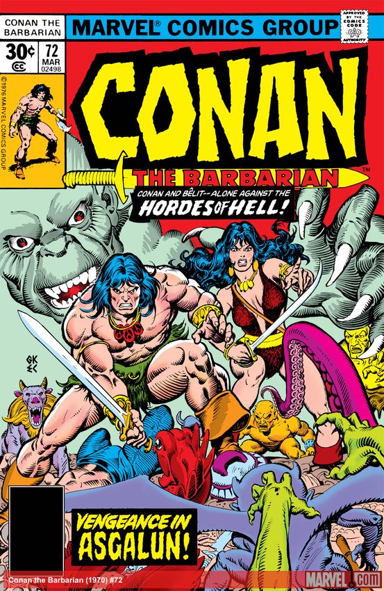 Conan the Barbarian (1970) #72