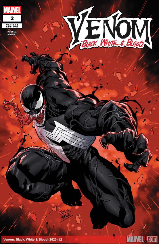 Venom: Black, White & Blood (2025) #2 (Variant)