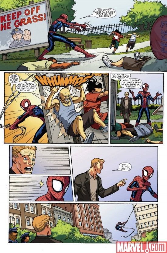 MARVEL ADVENTURES SPIDER-MAN #54, page 6