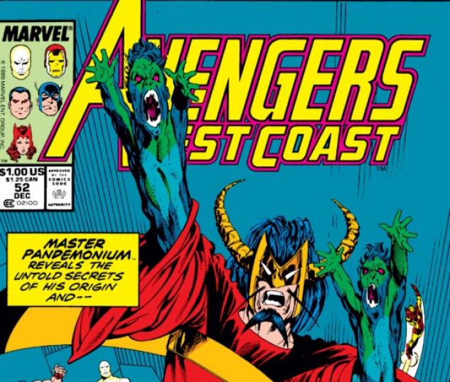 Avengers West Coast #52
