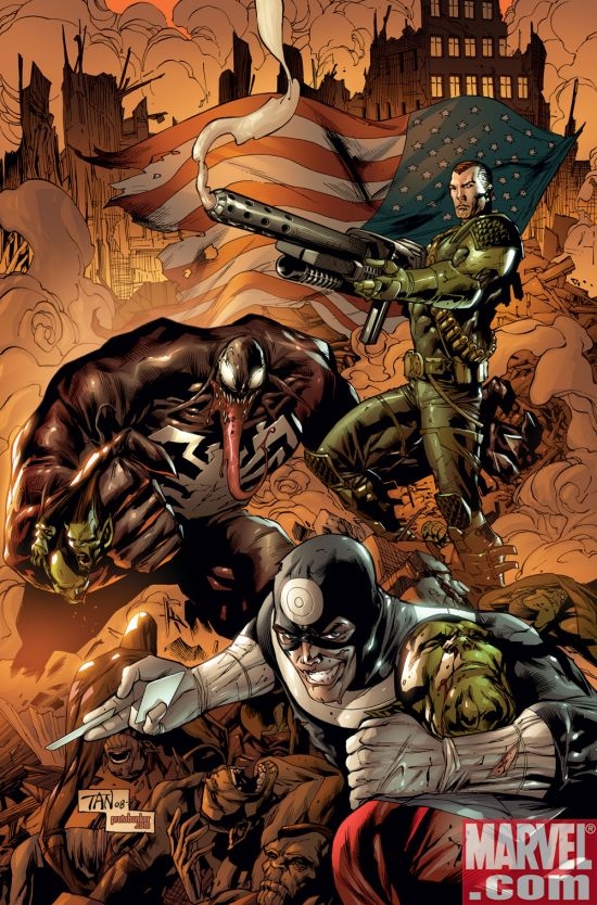 THUNDERBOLTS #125 cover by Billy Tan