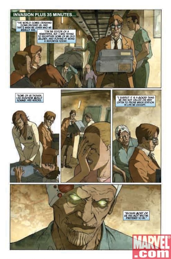 SECRET INVASION: FRONT LINE #2, page 1