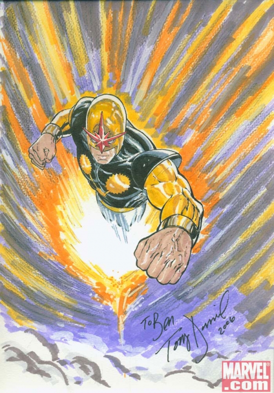 Nova by Tony Daniel from Ben Morse's personal collection