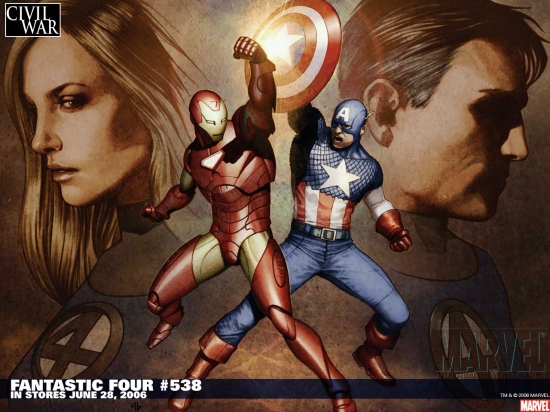 Fantastic Four (1998) #538 Wallpaper