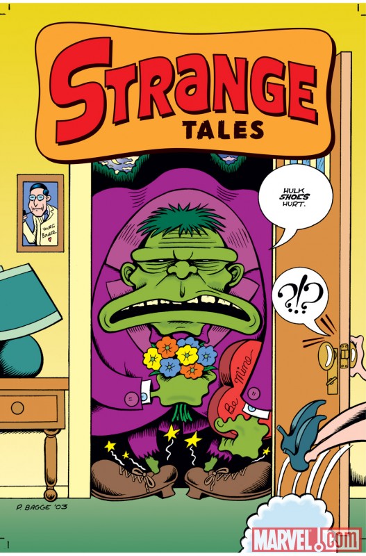STRANGE TALES #2 cover by Peter Bagge