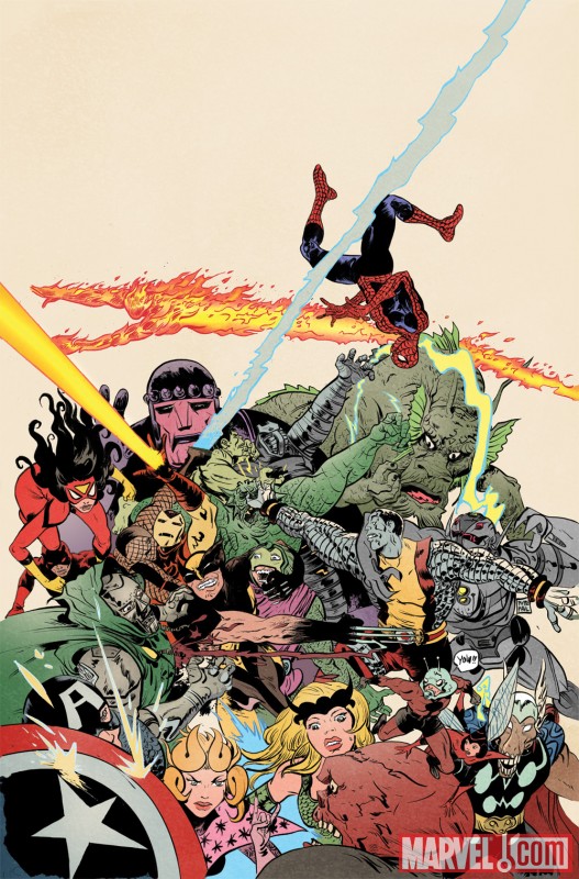 STRANGE TALES #1 cover by Paul Pope
