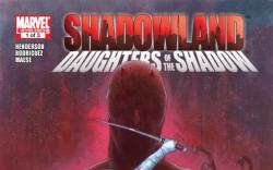 Shadowland: Daughters of the Shadow #1 cover by Jean-Baptiste Andreae