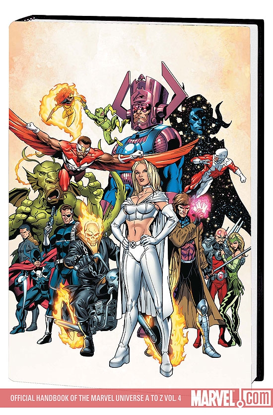 OFFICIAL HANDBOOK OF THE MARVEL UNIVERSE A TO Z VOL. 4 PREMIERE #0