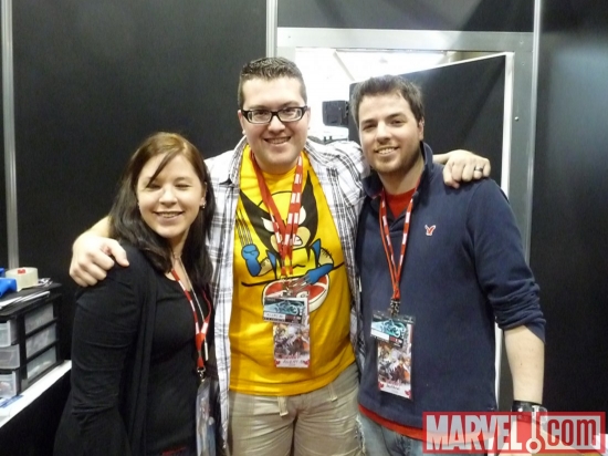 Agent M, Twyst & Fyreball 13 at Fan Expo Canada