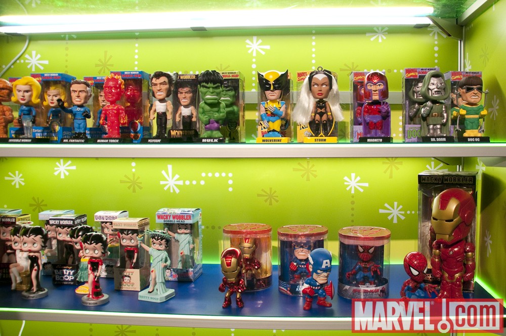 Marvel Toys at Funko Booth Toy Fair 2010