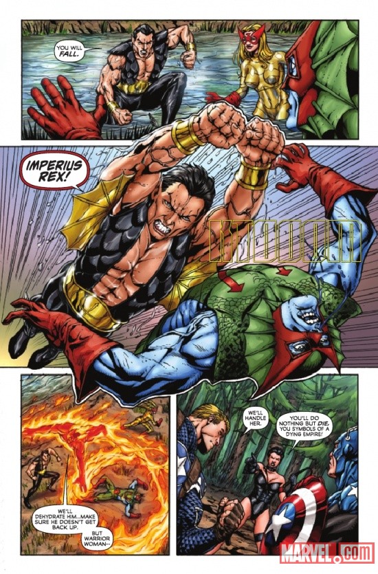 INVADERS NOW! #3 preview page by Caio Reiss