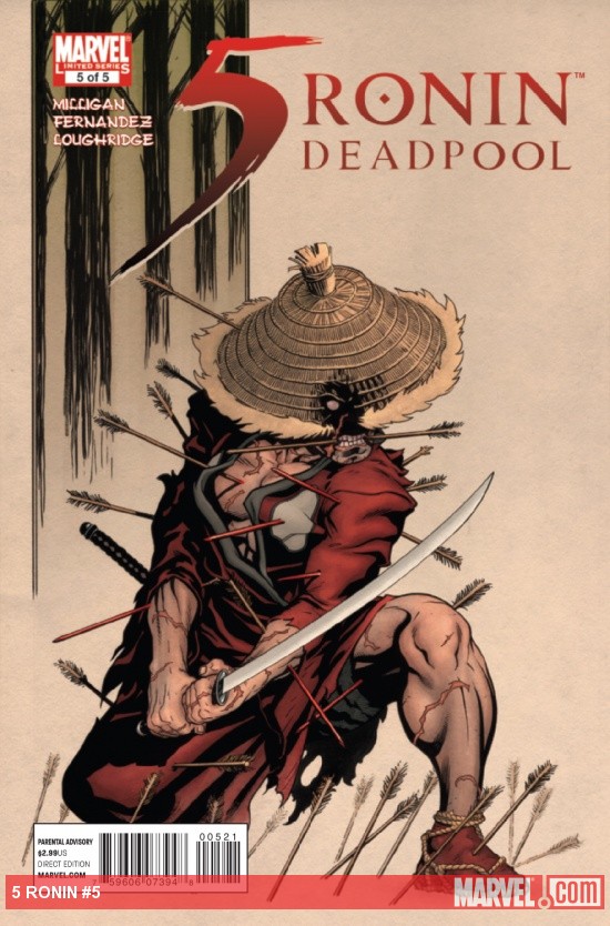 5 Ronin #5 cover by David Aja