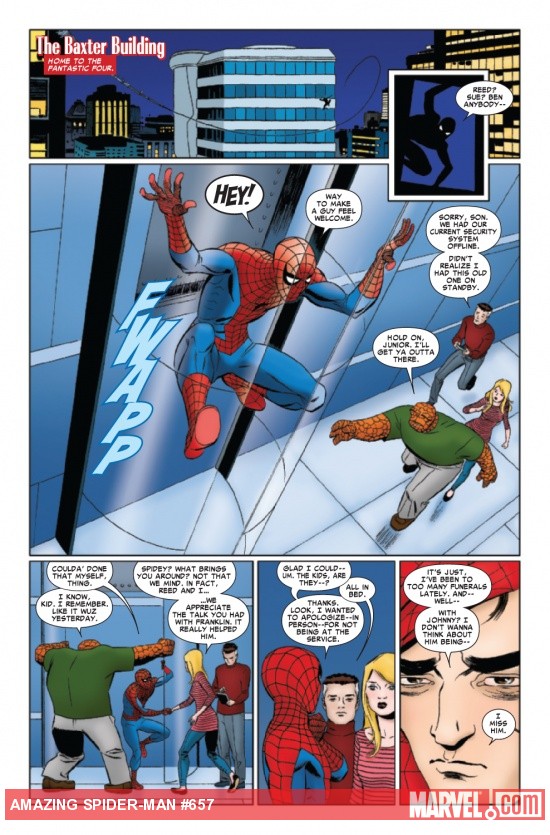 Amazing Spider-Man #657 preview art by Marcos Martin & Humberto Ramos