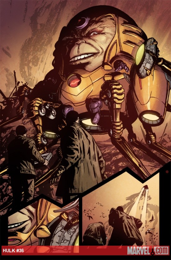 Hulk #36 preview art by Patrick Zircher