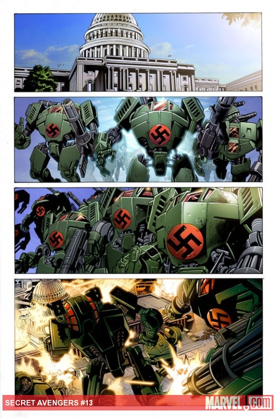 Secret Avengers #13 preview art by Scot Eaton