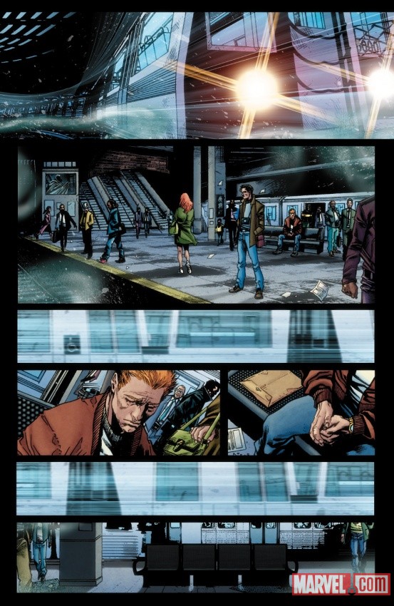 The Punisher #1 preview page by Marco Checchetto