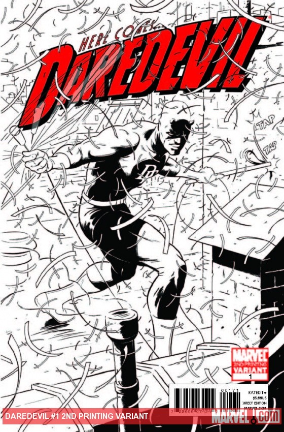 Daredevil (2011) #1 (2nd Printing Variant)