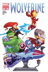 Wolverine #304  (Avengers Art Appreciation Variant)
