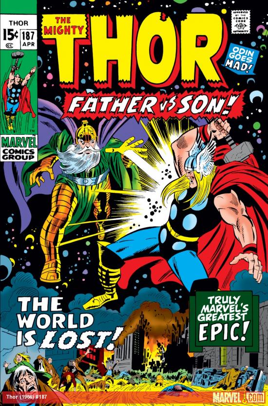 Thor (1966) #187 Cover