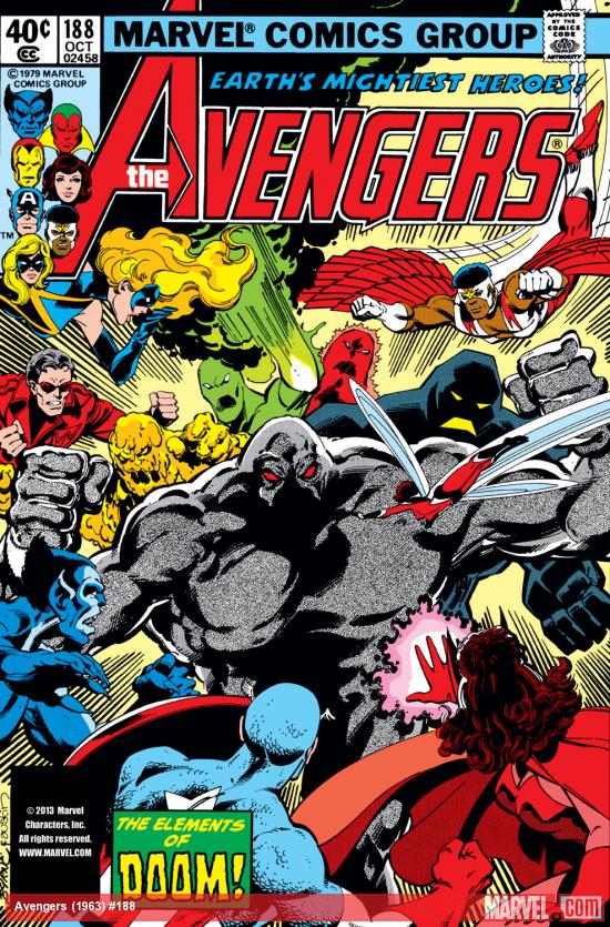Avengers (1963) #188 Cover