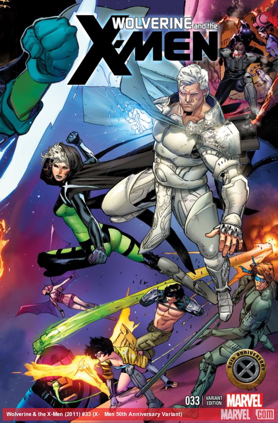 Wolverine & the X-Men (2011) #33 (X-​Men 50th Anniversary Variant)