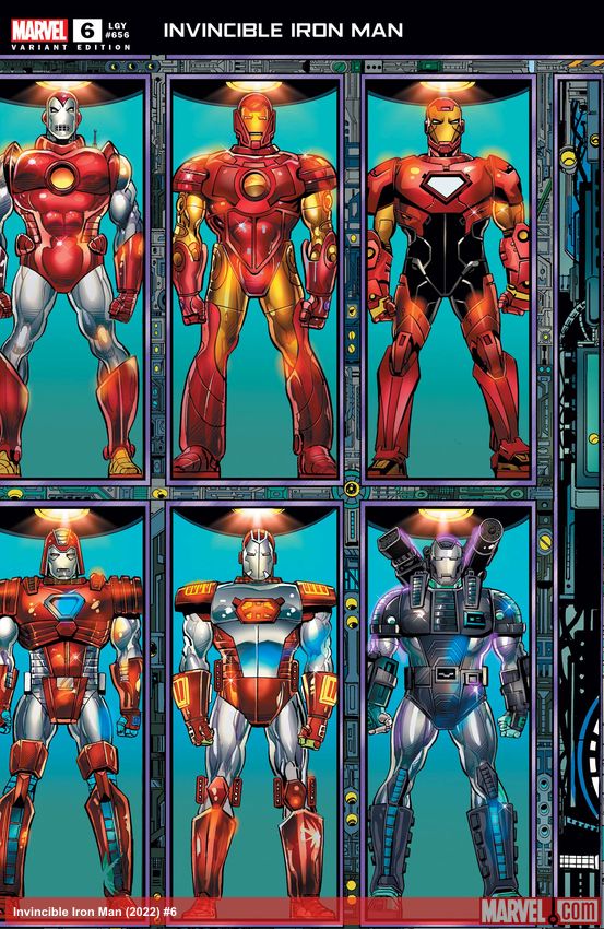 Invincible Iron Man (2022) #6 (Variant)