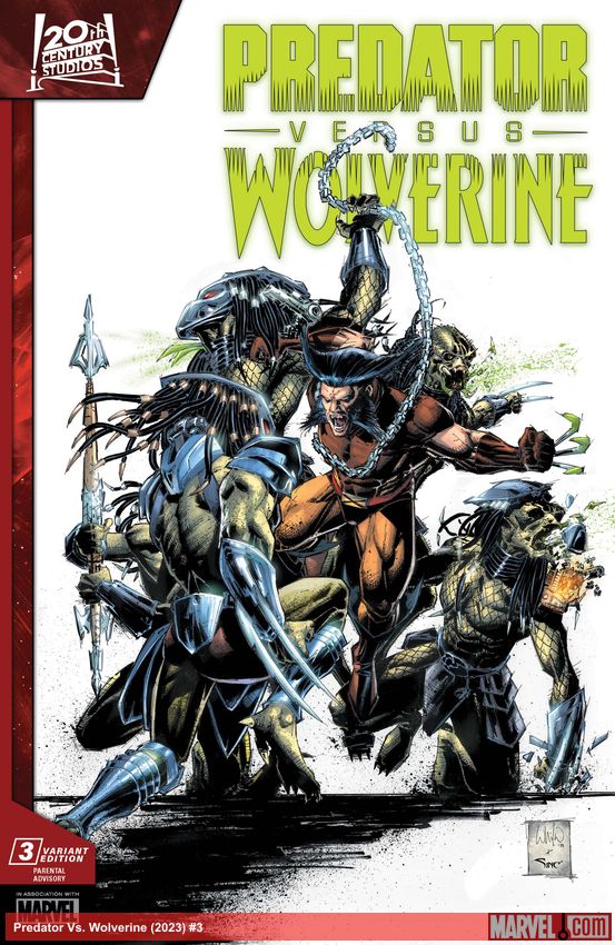 Predator Vs. Wolverine (2023) #3 (Variant)