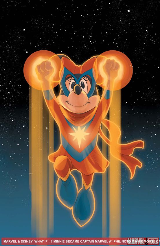 MARVEL & DISNEY: WHAT IF…? MINNIE BECAME CAPTAIN MARVEL (2025) #1 (Variant)