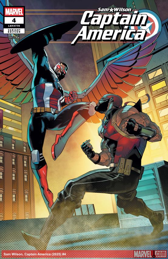 Sam Wilson, Captain America (2025) #4 (Variant)