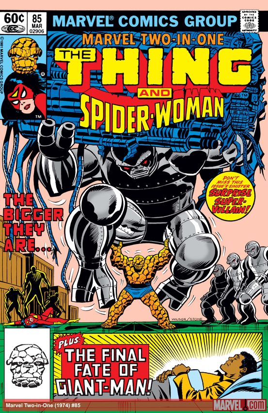 Marvel Two-in-One (1974) #85