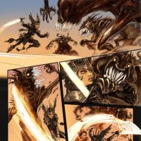 NEW MUTANTS #11 art by Niko Henrichon