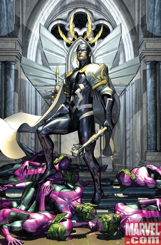 SECRET INVASION: WAR OF KINGS #1 cover by Brandon Peterson