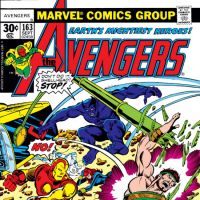 AVENGERS #163 COVER