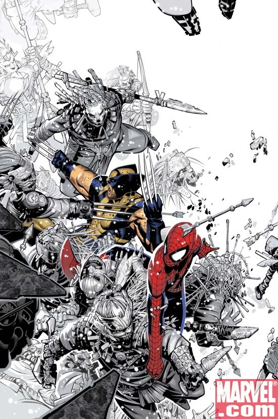 AMAZING SPIDER-MAN #555 Cover