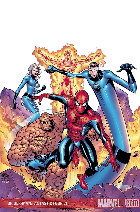 SPIDER-MAN/FANTASTIC FOUR (1994) #1 COVER