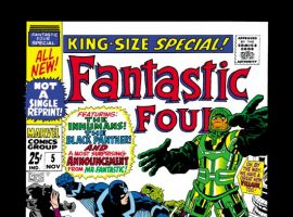 FANTASTIC FOUR ANNUAL #5 COVER