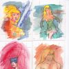 Marvel 70th Anniversary sketch card by Brandon Kenney