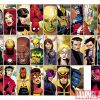Image Featuring Speed, Luke Cage, Thor, Mockingbird, Doctor Strange, Tigra (Greer Nelson), Hank Pym, Hawkeye, Vision, Hulkling, Wiccan, Iron Fist (Danny Rand), Wolverine, Iron Man, Wonder Man, Jessica Jones, The Winter Soldier, Patriot, Justice