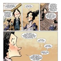 SENSE & SENSIBILITY #1 interior art by Sonny Liew