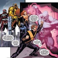 X-FACTOR FOREVER #4 preview art by Eric Nguyen and Dan Panosian