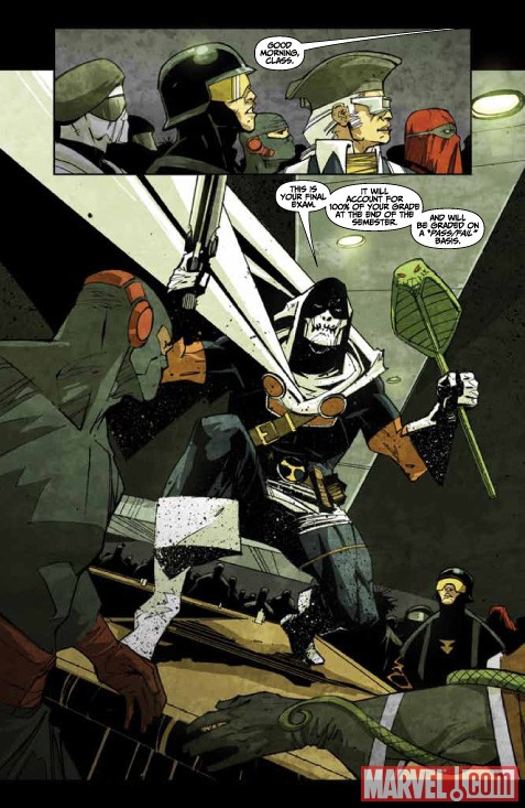 TASKMASTER #1 preview art by Jefte Palo 5