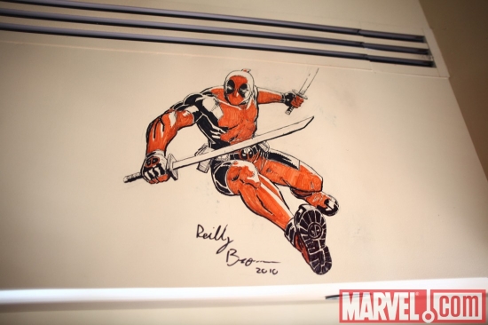 Reilly Brown's Deadpool at the Palm