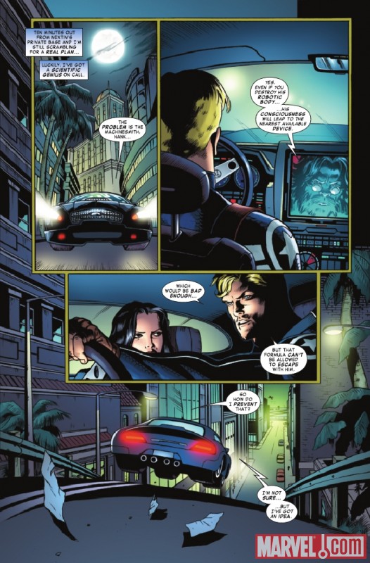 STEVE ROGERS: SUPER SOLDIER #4 preview page by Dale Eaglesham