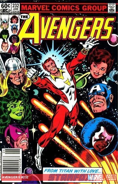 Avengers #232 cover